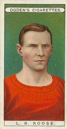 1908 Ogden's Famous Footballers #39 L. R. Roose Front