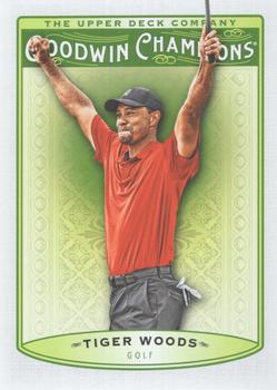 2019 Upper Deck Goodwin Champions #25 Tiger Woods Front
