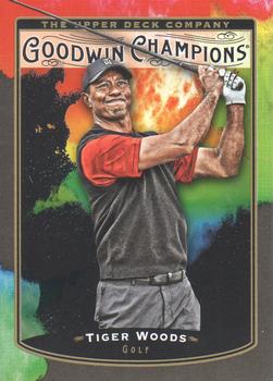 2019 Upper Deck Goodwin Champions #125 Tiger Woods Front