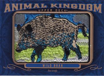 2019 Upper Deck Goodwin Champions - Animal Kingdom Manufactured Patches #AK-308 Wild Boar Front