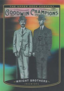 2019 Upper Deck Goodwin Champions - Splash of Color 3-D Lenticular #LS-WB Wright Brothers Front