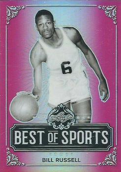 2019 Leaf Best of Sports - Pink #M-01 Bill Russell Front