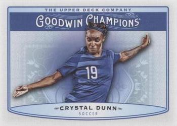 2019 Upper Deck Goodwin Champions - Blank Back #NNO Crystal Dunn Front