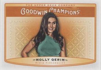 2019 Upper Deck Goodwin Champions - Blank Back #NNO Molly Qerim Front