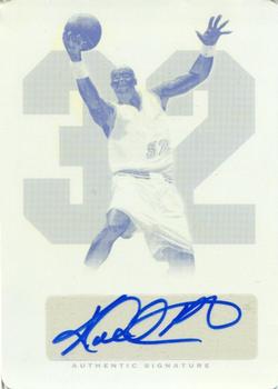 2012 Leaf Legends of Sport - Numeration Autographs Printing Plates Yellow #NA-KM1 Karl Malone Front