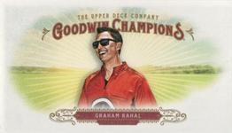 2018 Upper Deck Goodwin Champions - Minis Blank Back #NNO Graham Rahal Front