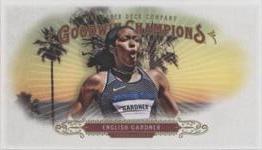 2018 Upper Deck Goodwin Champions - Minis Blank Back #NNO English Gardner Front