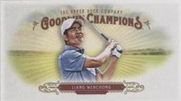 2018 Upper Deck Goodwin Champions - Minis Blank Back #NNO Liang Wenchong Front