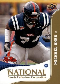 2010 Upper Deck The National Sports Convention #NSC-18 Michael Oher Front