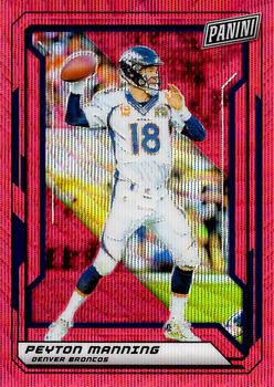 2019 Panini National Convention VIP Gold Packs - Red Wave Prizm #5 Peyton Manning Front