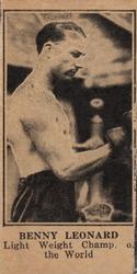 1925-31 W590 Strip Cards #NNO Benny Leonard Front