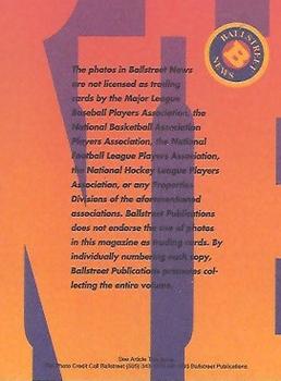 1993 Ballstreet News - Platinum #NNO Jamal Mashburn Back