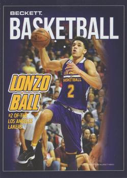 2017 Beckett National Convention Cover Promos #NNO Lonzo Ball / Magic Johnson Front