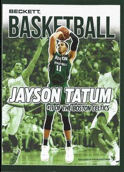 2017 Beckett National Convention Cover Promos #NNO Jayson Tatum / Larry Bird Front