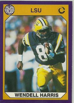 1990 Collegiate Collection LSU Tigers - Promos #4 Wendell Harris Front