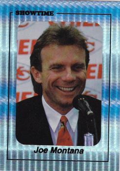 1993 Showtime National Promos (unlicensed) #NNO Joe Montana Front