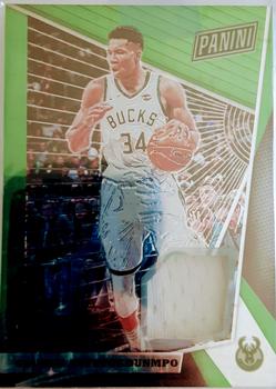 2018 Panini National Convention - VIP Relic - Green #61 Giannis Antetokounmpo Front