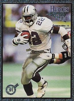 1993-97 Heroes of the Game - Platinum #43 Emmitt Smith Front