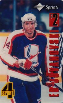 1994 Classic Four Sport - Phone Cards $2 Test Issue #NNO Ed Jovanovski Front