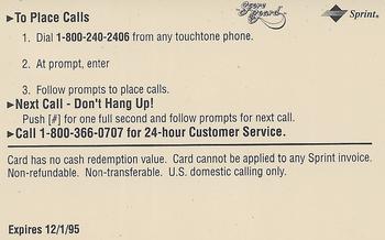1994 Classic Four Sport - Phone Cards $3 Test Issue #NNO Glenn Robinson Back