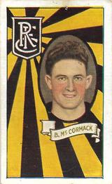1933 Carreras Turf Personality Series #3 Basil McCormack Front