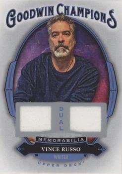 2020 Upper Deck Goodwin Champions - Memorabilia Dual Swatches #M2-VR Vince Russo Front