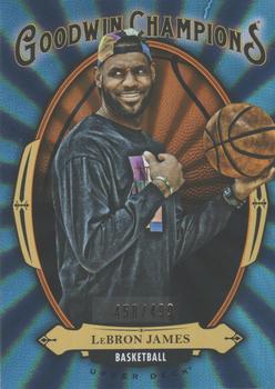 2020 Upper Deck Goodwin Champions - Basketball Retail Exclusives Blue #GB-7 LeBron James Front