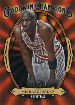 2020 Upper Deck Goodwin Champions - Basketball Retail Exclusives Red #GB-1 Michael Jordan Front