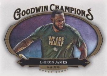 2020 Upper Deck Goodwin Champions - Blank Back #NNO LeBron James Front
