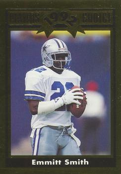1992 Cartwrights Players Choice #1 Emmitt Smith Front