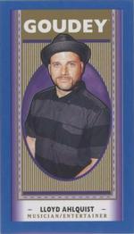 2019 Upper Deck Goodwin Champions - Goudey Minis Royal Blue #G33 Lloyd Ahlquist Front