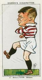 1935 Ogden's Football Caricatures #49 Jim Sullivan Front