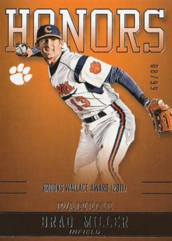 2016 Panini Clemson Tigers - Honors Silver #BM-CL Brad Miller Front