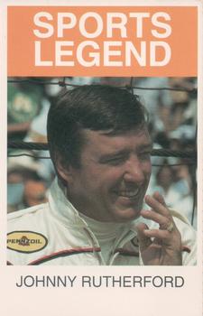 1995 Buoniconti Fund Sports Legends #NNO Johnny Rutherford Front