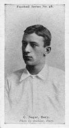 1902 Wills's Football Series #28 Charlie Sagar Front