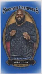 2020 Upper Deck Goodwin Champions - Minis Royal Blue #37 Mark Henry Front