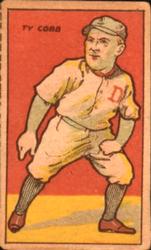1920-21 Big Heads Strip Cards #NNO Ty Cobb Front