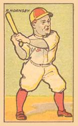 1920-21 Big Heads Strip Cards #NNO Rogers Hornsby Front