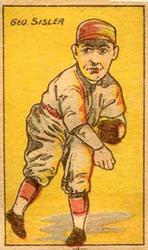 1920-21 Big Heads Strip Cards #NNO George Sisler Front