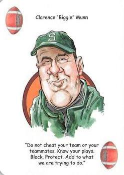 2014 Hero Decks Michigan State Football & Basketball Heroes Playing Cards #NNO Clarence 
