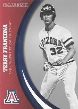 2016 Panini Arizona Wildcats - Arizona Silver #35 Terry Francona Front