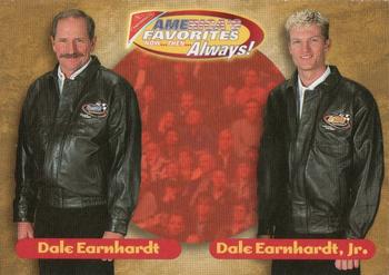 2001 Nabisco America's Favorites #NNO Dale Earnhardt / Dale Earnhardt Jr. Front
