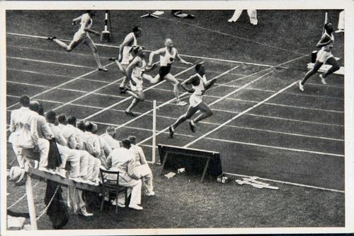 1936 Reemtsma Cigarettes Olympia Band II #31 Jesse Owens Front