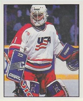 1994 Panini Lillehammer Stickers #322 Mike Richter Front