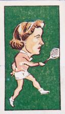 1960 Clevedon Confectionery International Sporting Stars #17 Angela Mortimer Front