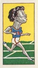 1960 Clevedon Confectionery International Sporting Stars #22 Wilma Rudolph Front