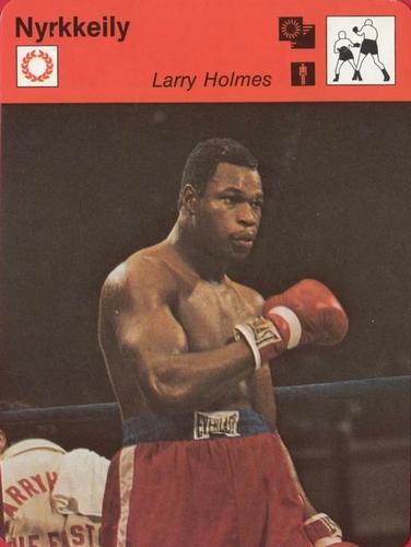 1979 Sportscaster Series 53 Finnish #53-1251 Larry Holmes Front