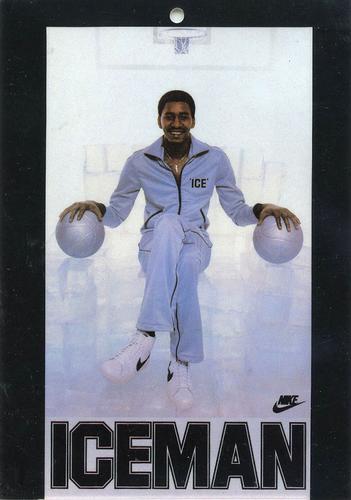 1982-92 Nike Poster Cards #290202 George Gervin Front