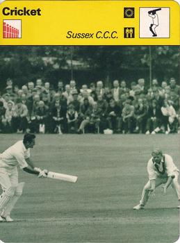 1977-80 Sportscaster Series 31 (UK) #31-02 Sussex CCC Front