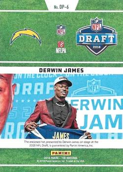 2018 Panini National Convention - The Future is Now - Pyramids #DP-6 Derwin James Back